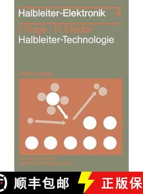 【3-4周达】Halbleiter-Technologie (3. Auflage 1991) (3. Auflage 1991) [9783540538738]