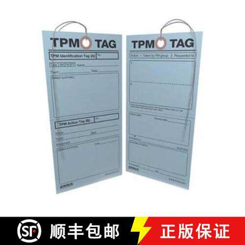 【3-4周达】TPM Blue Tags [9781897363973]