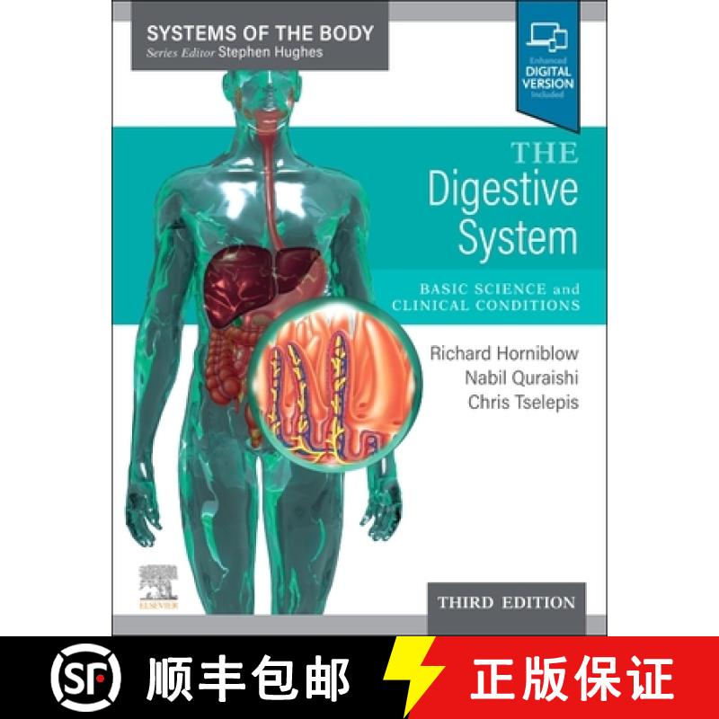 【3-4周达】The Digestive System: Systems of the Body Series [9780702083761]