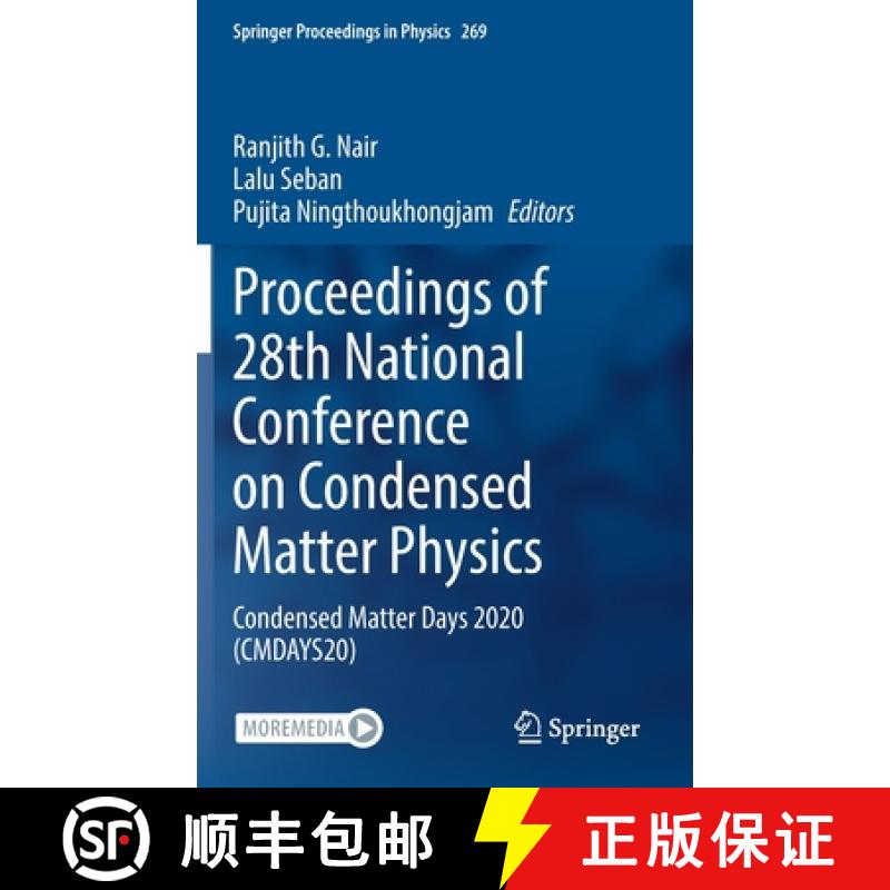 【3-4周达】Proceedings of 28th National Conference on Condensed Matter Physics : Condensed Matter Day... [9789811654060]