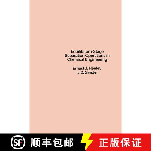 【3-4周达】Equilibrium Stage Separation Operations In Chemical Engineering [Wiley化学工程] [9780471371083]