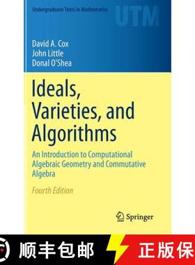 【3-4周达】理想、簇和算法 Ideals, Varieties, and Algorithms: An Introduction to Computational Algebra... [9783319167206]