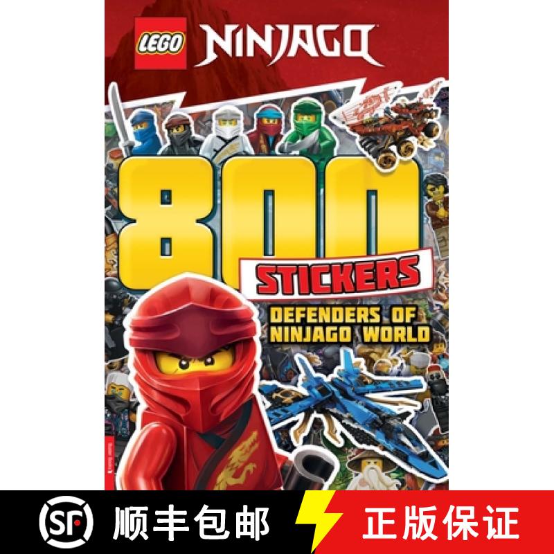 【2-3周达】LEGO (R) NINJAGO (R): 800 Stickers: Defenders of Ninjago World [9781780559872]