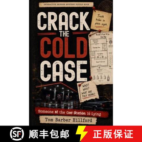 【3-4周达】Crack The Cold Case: Someone at the Gas Station Is Lying [9798256162672]