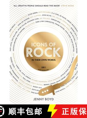 【3-4周达】Icons of Rock - In Their Own Words: From Eric Clapton to Mick Fleetwood, Joni Mitchell to ... [9781789466713]
