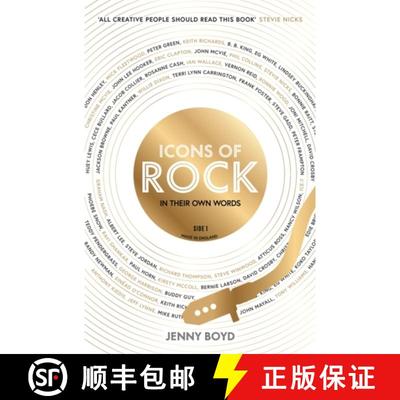 【3-4周达】Icons of Rock - In Their Own Words: From Eric Clapton to Mick Fleetwood, Joni Mitchell to ... [9781789466713]