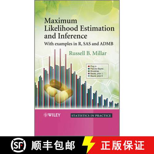 【3-4周达】精装 Maximum Likelihood Estimation And Inference - With Examples In R, Sas, And Admb [Wile... [9780470094822]