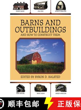 【3-4周达】Barns and Outbuildings: And How to Construct Them [9781616081959]