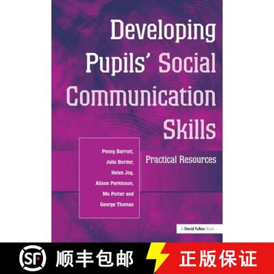 【3-4周达】精装 Developing Pupils Social Communication Skills: Practical Resources [9781138172333]