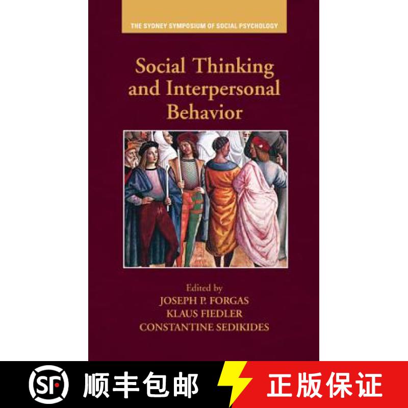 【3-4周达】Social Thinking and Interpersonal Behavior [9781848729902]