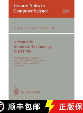 【3-4周达】Advances in Database Technology - EDBT '92: 3rd International Conference on Extending Data... [9783540552703]