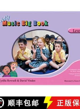 【3-4周达】Jolly Music Big Book - Level 1: in Precursive Letters [9781844141449]