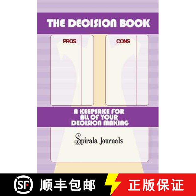 现货 The Decision Book: A Keepsake for All of Your Decision Making [9781632871350]