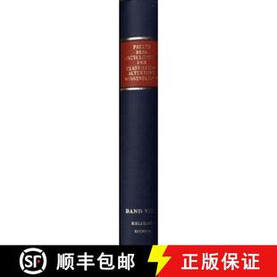 Erste Classischen Reihe.Band Helikon... Realencyclopädie 4周达 9783476010285 Der VIII Altertumswissenschaft