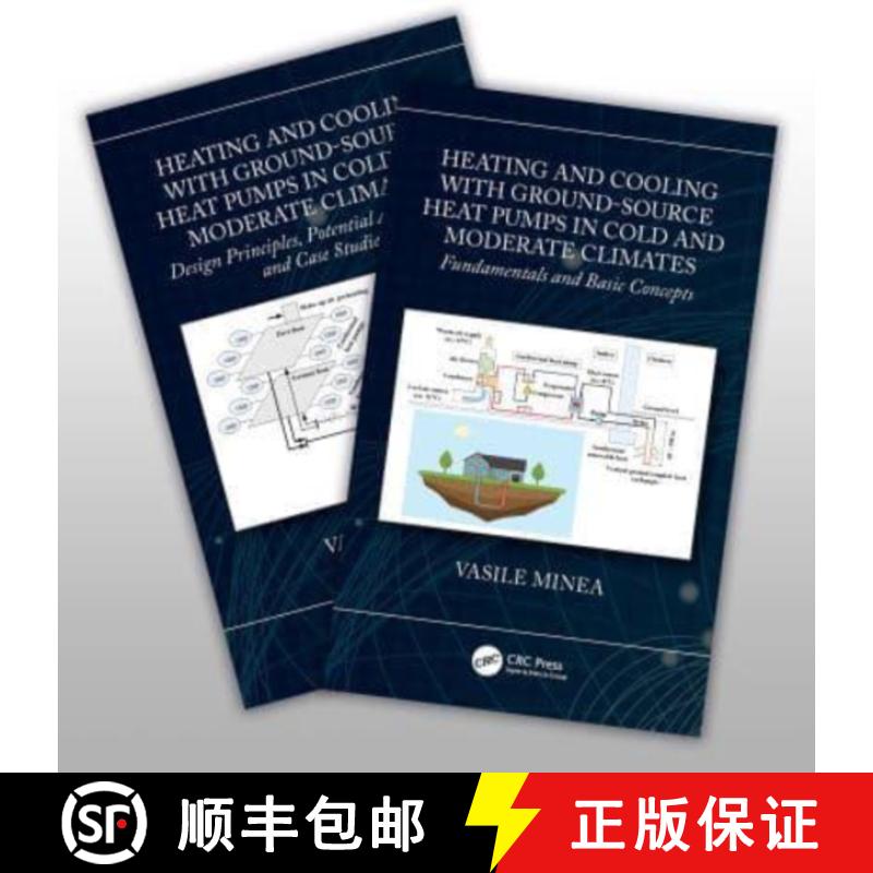 【3-4周达】Heating and Cooling with Ground-Source Heat Pumps in Moderate and Cold Climates, Two-Volum... [9781032233895]