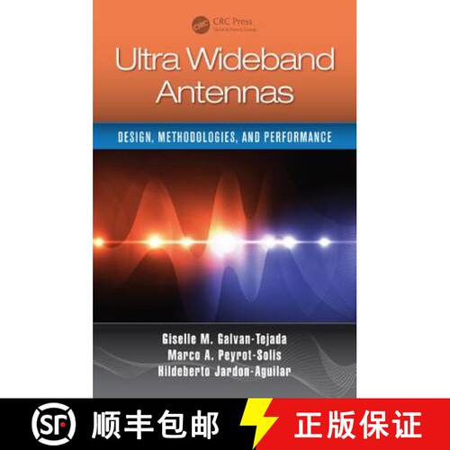 【3-4周达】精装 Ultra Wideband Antennas : Design, Methodologies, and Performance [9781482206500]