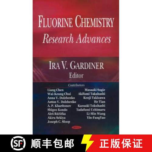 【3-4周达】Fluorine Chemistry: Research Advances [9781600217302]