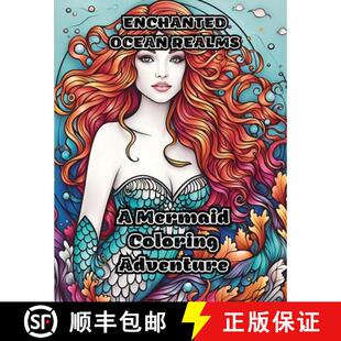 9798868913167 4周达 Adventure Coloring Mermaid Realms Ocean Enchanted
