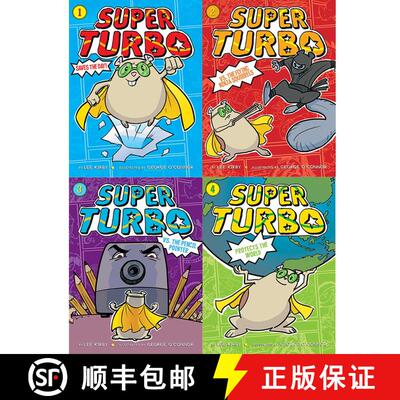 【3-4周达】The Super Turbo Collected Set: Super Turbo Saves the Day!; Super Turbo vs. the Flying Ninj... [9781534415058]