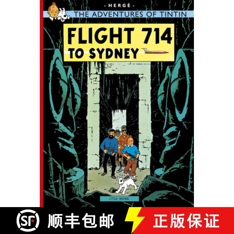 【3-4周达】Adventures of Tintin: Flight 714 to Sydney [9780316358378]