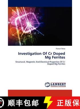 预订 Investigation of Cr Doped MG Ferrites [9783659278600]