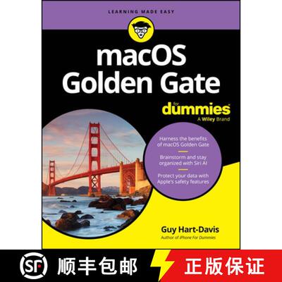 预订 macOS Golden Gate For Dummies [9781394457526]