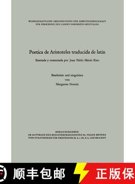 【3-4周达】Poetica de Aristoteles traducida de latin : Ilustrada y comentada por Juan Pablo Martir Rizo [9783663009276]