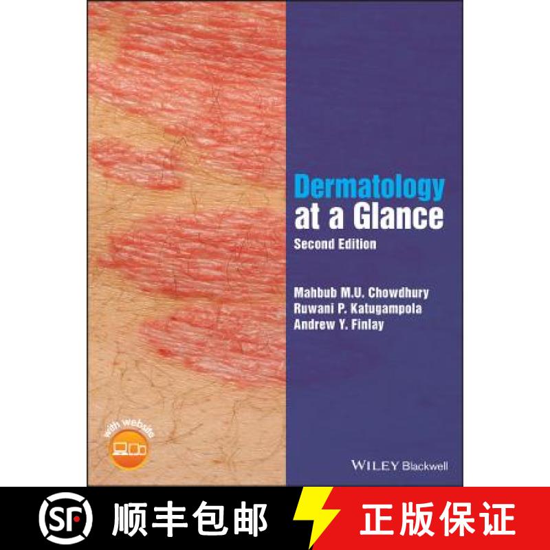 【3-4周达】Dermatology At A Glance, 2Nd Edition [Wiley医学] [9781119392613]