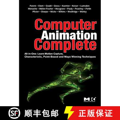 【3-4周达】Computer Animation Complete: All-in-One: Learn Motion Capture, Characteristic, Point-Based... [9780123750785]