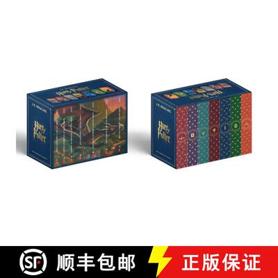 Harry Potter Paperback Box Set Books 1-7 (Deluxe Edition with Stenciled Edges) [9781546172888]