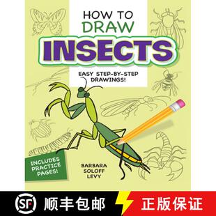 Draw Insects 9780486478302 How Drawings 预订 Step