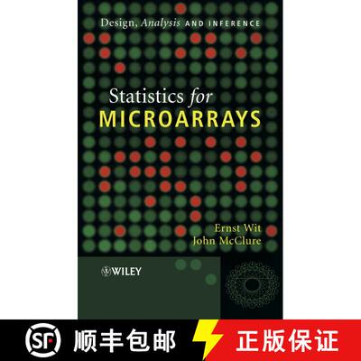【3-4周达】精装 Statistics For Microarrays - Design, Analysis And Inference [Wiley统计学] [9780470849934]
