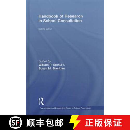 【3-4周达】精装 Handbook of Research in School Consultation [9780415501200]