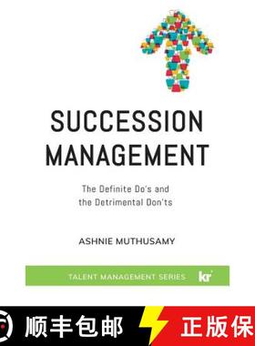【3-4周达】Succession Management : The Definite Do's and the  Detrimental Don'ts [9781869227517]