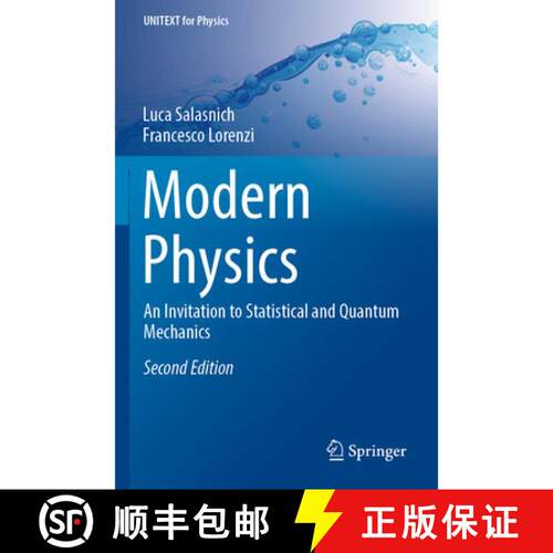 【3-4周达】Modern Physics: An Invitation to Statistical and Quantum Mechanics (Second Edition 2024) [9783031676734]