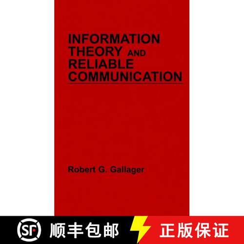 【3-4周达】Information Theory And Reliable Communication [Wiley电子电气工程] [9780471290483]