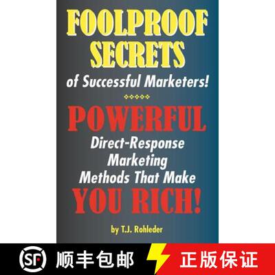 【3-4周达】Foolproof Secrets of Successful Marketers! [9781933356457]