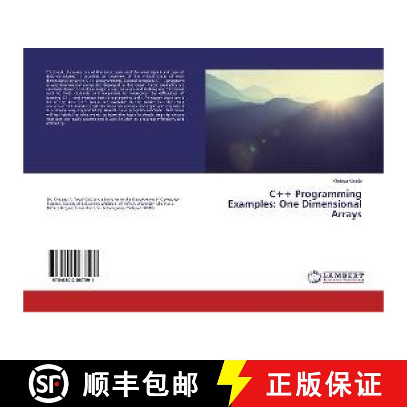 预订 C++ Programming Examples: One Dimensional Arrays [9786202067591]