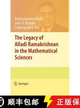 【3-4周达】The Legacy of Alladi Ramakrishnan in the Mathematical Sciences [9781441962621]