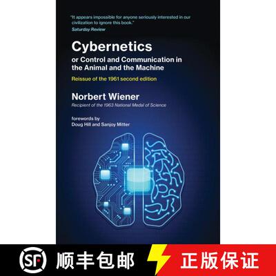 【3-4周达】Cybernetics or Control and Communication in the Animal and the Machine, Reissue of the 196... [9780262537841]