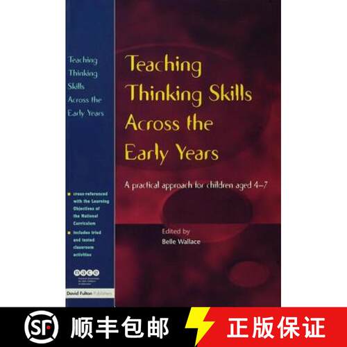 【3-4周达】精装 Teaching Thinking Skills Across the Early Years: A Practical Approach for Children Ag... [9781138147348]