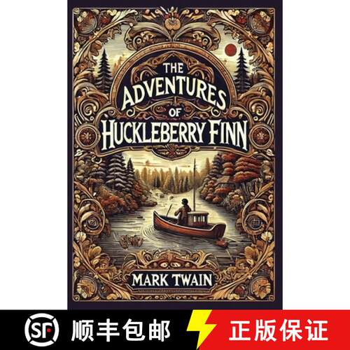 【3-4周达】精装 The Adventures of Huckleberry Finn (Collector's Edition) (Laminated Hardback with Jac... [9781998667086]