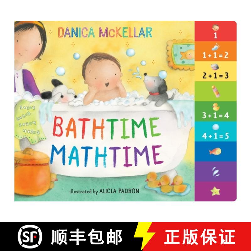 【3-4周达】Bathtime Mathtime [9781101933947]