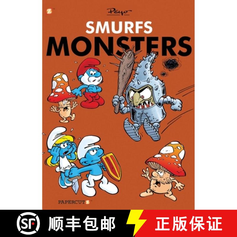 【3-4周达】The Smurfs Monsters (The Smurfs Graphic Novels) [9781629912752]