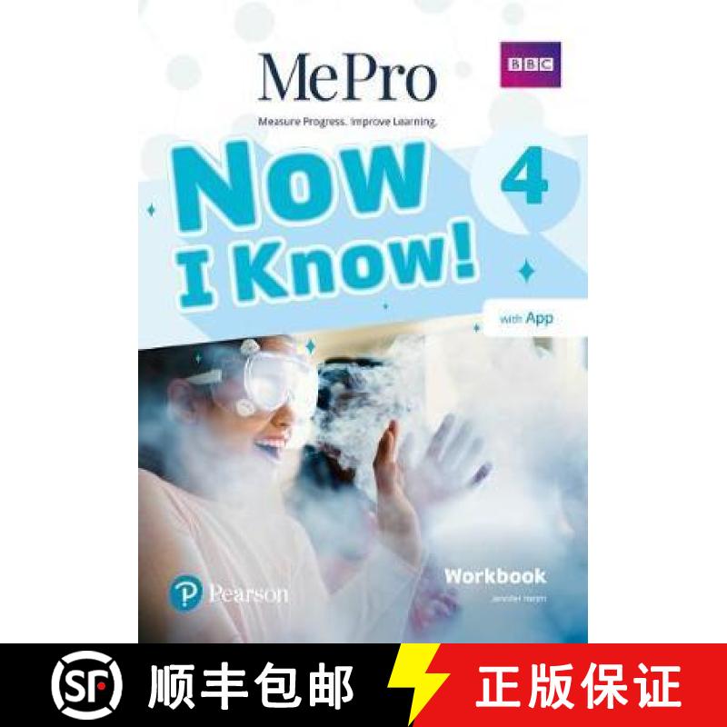【3-4周达】Now I Know MePro Level 4 Workbook with App [9781292299792]