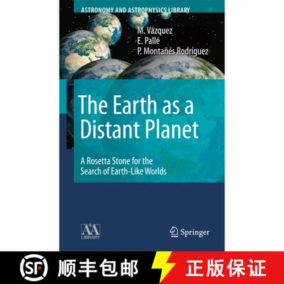 【3-4周达】精装 The Earth as a Distant Planet : A Rosetta Stone for the Search of Earth-Like Worlds [9781441916839]