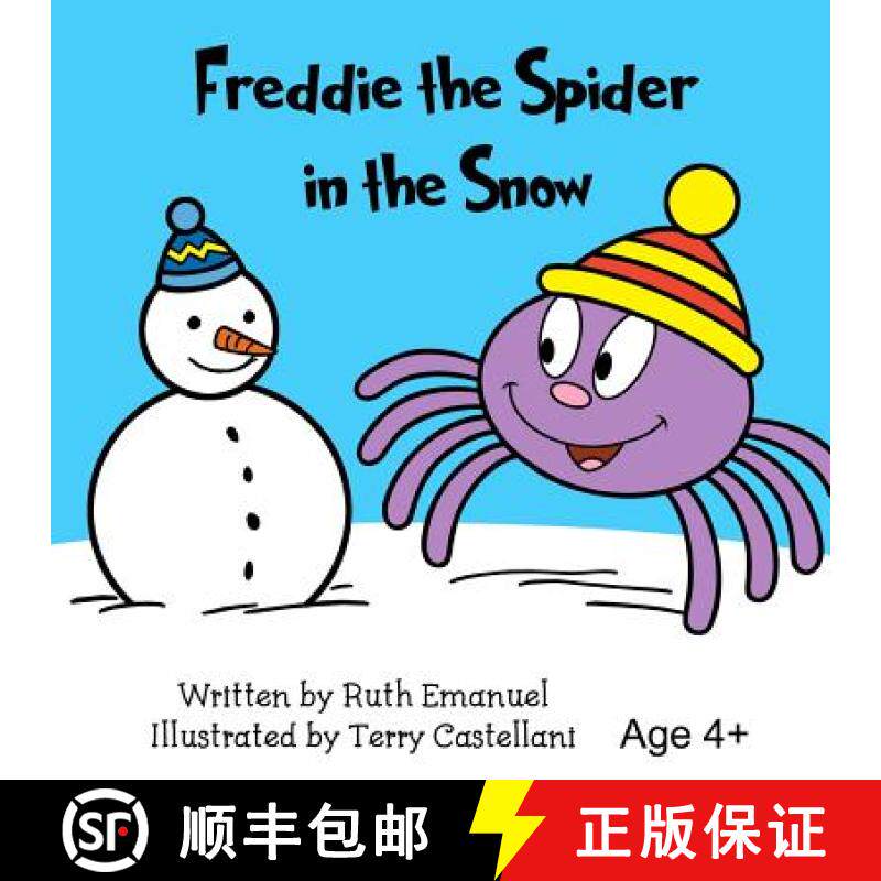 【3-4周达】Freddie the Spider in the Snow [9781911289357]
