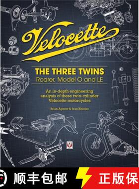 【3-4周达】Velocette: The Three Twins: Roarer, Model O and Le [9781787119000]