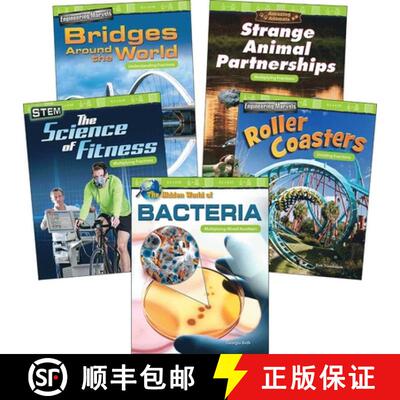预订 Multiplying & Dividing Fractions: Grades 4-5 (5-Book Set) [9781643357997]