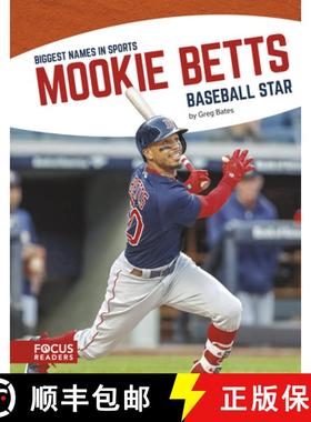 【3-4周达】Biggest Names in Sport: Mookie Betts, Baseball Star: Baseball Star [9781641853170]